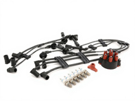 Ignition Kit HT Leads, Spark plugs, Rotor, Distributor Cap Porsche 911 3.2L 1985-89 - 91160201103, 91160201203, 91160201120, 93060290202, 93060291900